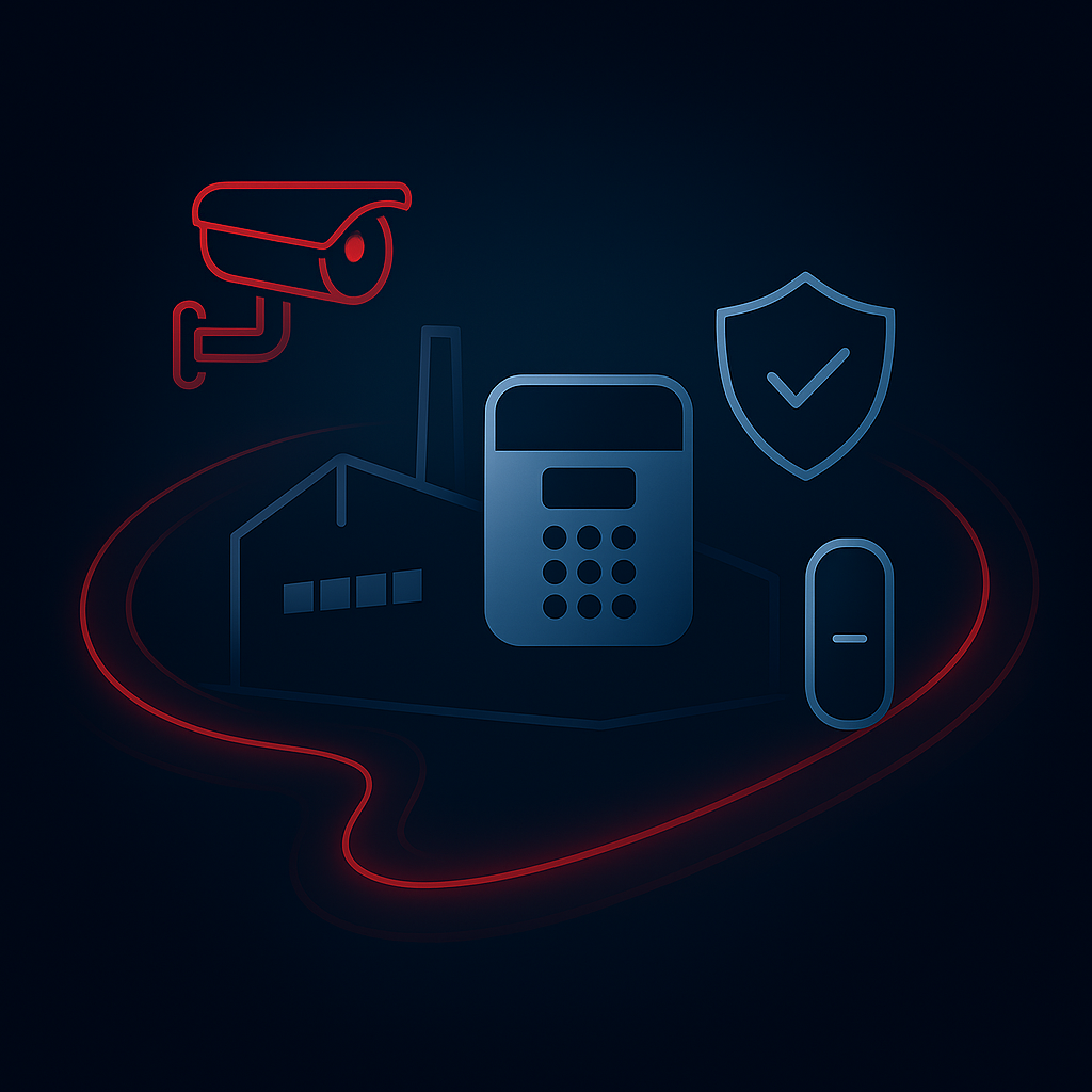 Ipari vagy KKV telephely védelme AX PRO rendszerrel